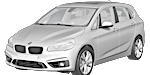 BMW F45 U1704 Fault Code